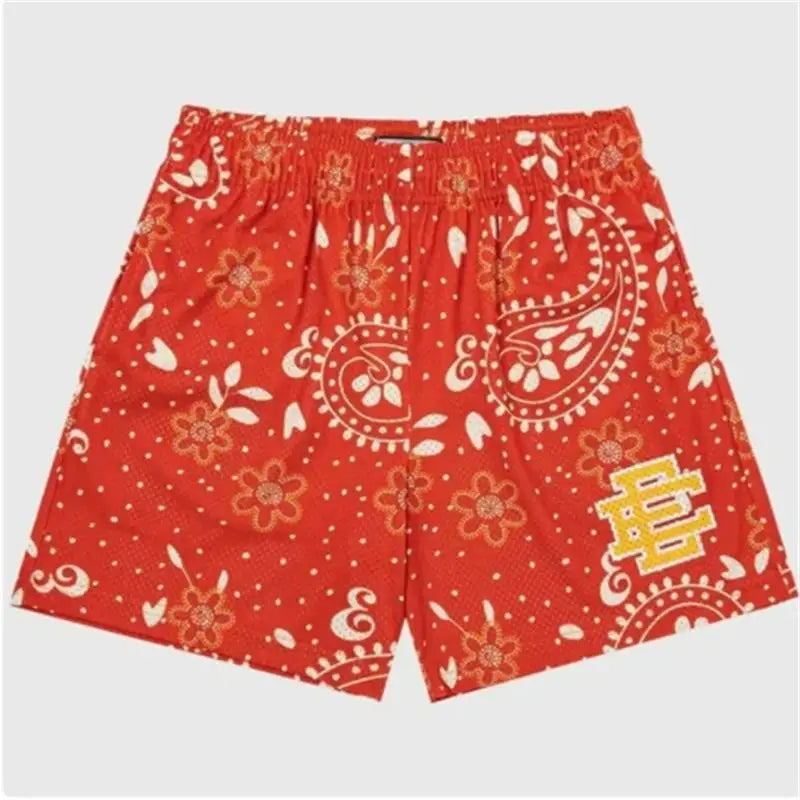 EE (ERIC EMANUEL) NEW YORK CITY SKYLINE - Men's Mesh Print Shorts