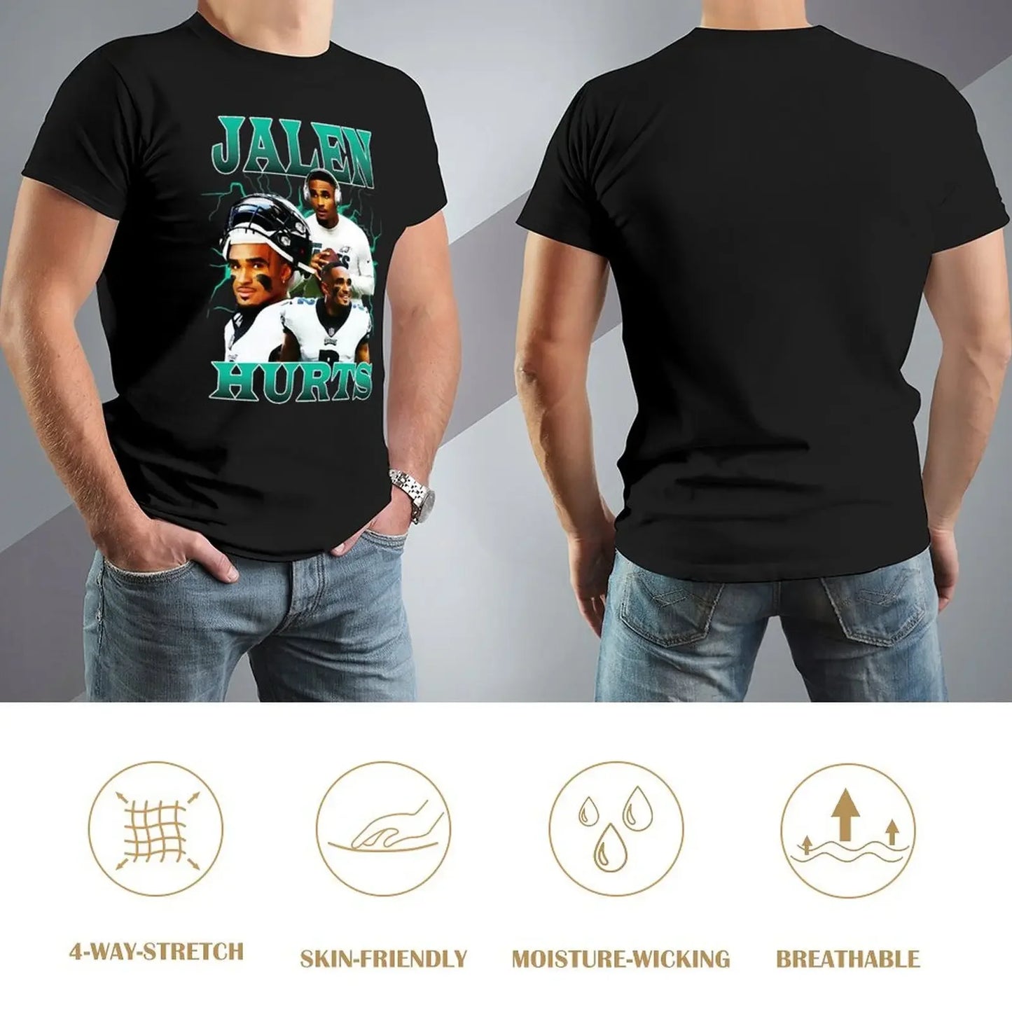 jalen vintage bootlag hurts T-Shirt vintage clothes essential t shirt man clothes custom t shirt tee shirts for men