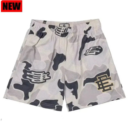 EE (ERIC EMANUEL) NEW YORK CITY SKYLINE - Men's Mesh Print Shorts