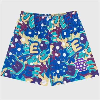 EE (ERIC EMANUEL) NEW YORK CITY SKYLINE - Men's Mesh Print Shorts