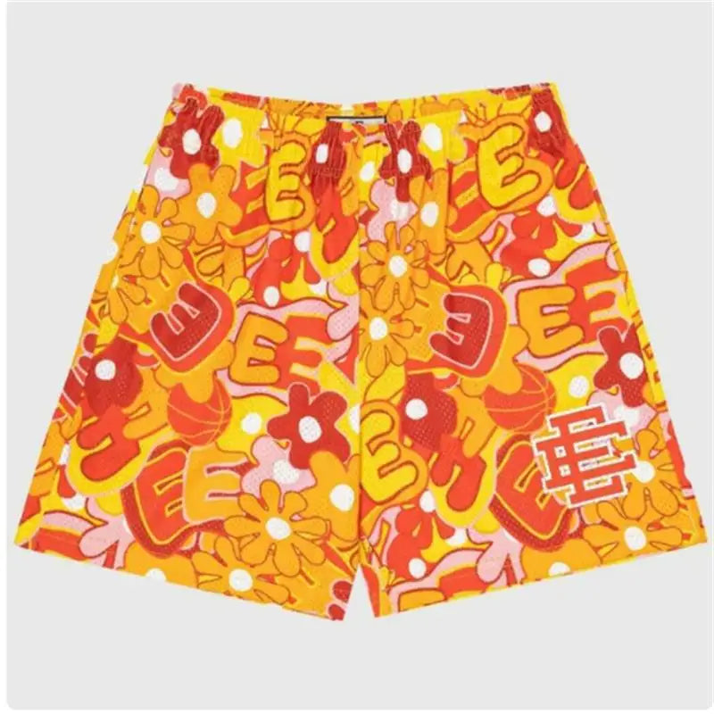 EE (ERIC EMANUEL) NEW YORK CITY SKYLINE - Men's Mesh Print Shorts