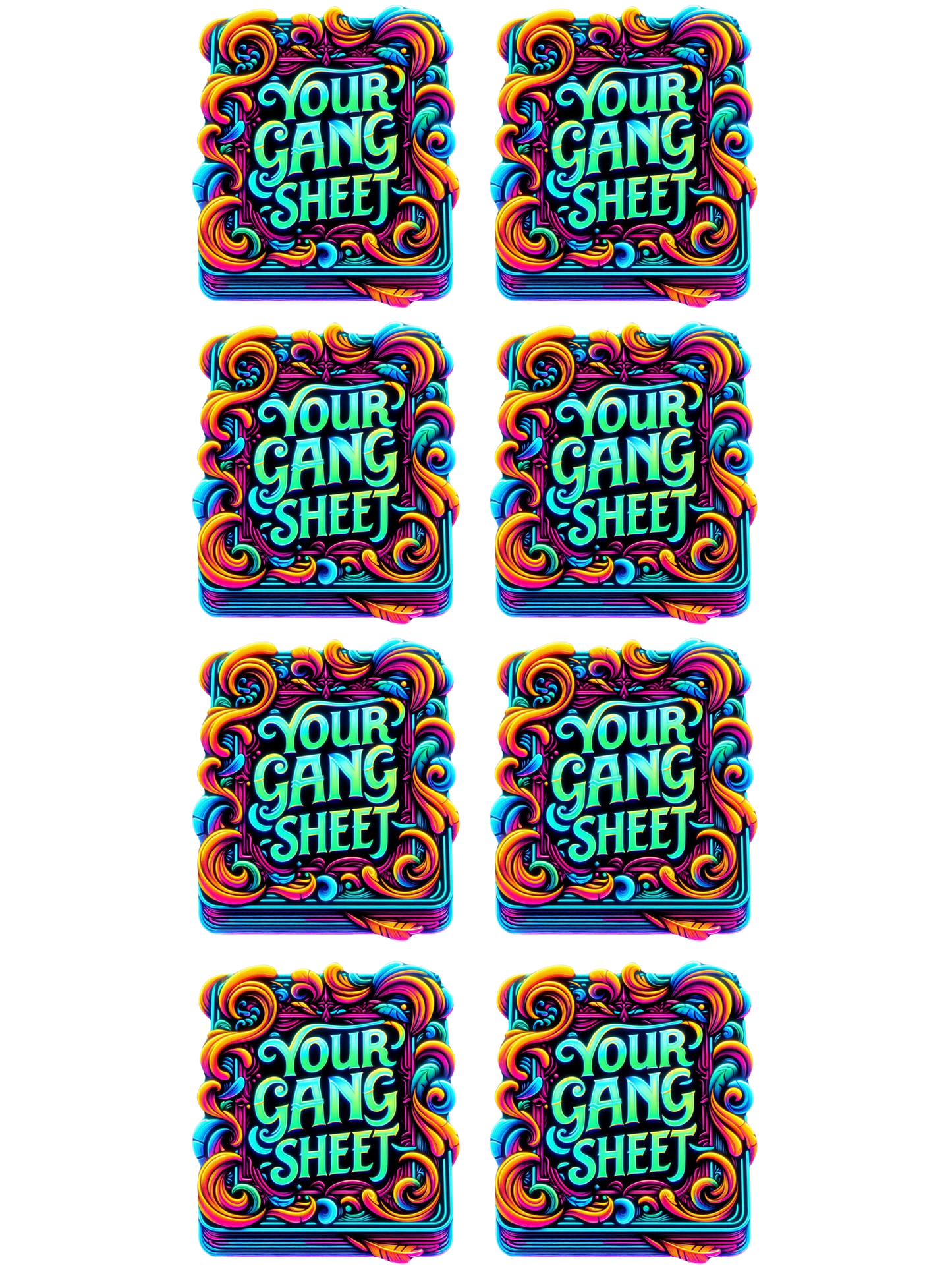 MY CUSTOM - GANG SHEET