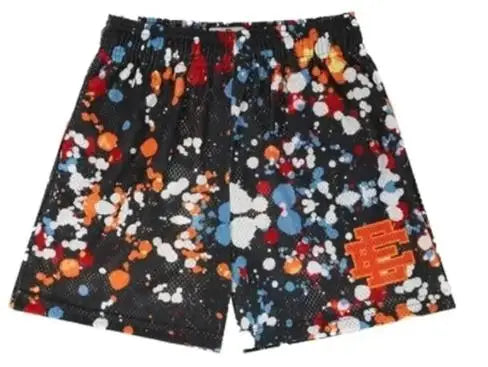 EE (ERIC EMANUEL) NEW YORK CITY SKYLINE - Men's Mesh Print Shorts