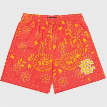 EE (ERIC EMANUEL) NEW YORK CITY SKYLINE - Men's Mesh Print Shorts