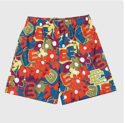 EE (ERIC EMANUEL) NEW YORK CITY SKYLINE - Men's Mesh Print Shorts