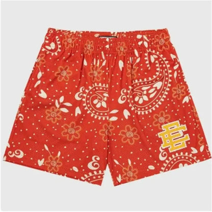 EE (ERIC EMANUEL) NEW YORK CITY SKYLINE - Men's Mesh Print Shorts