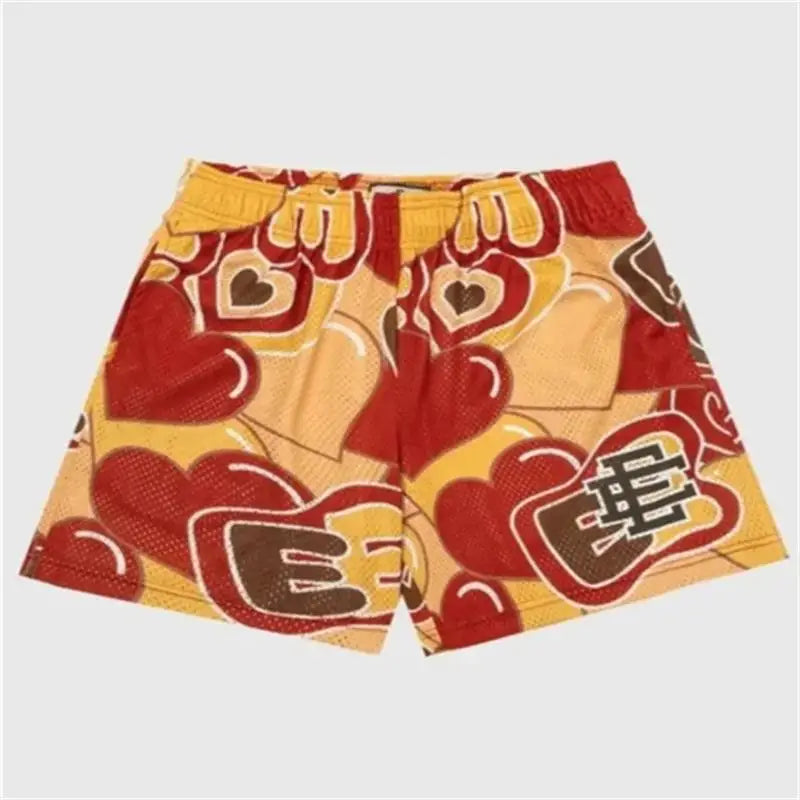 EE (ERIC EMANUEL) NEW YORK CITY SKYLINE - Men's Mesh Print Shorts