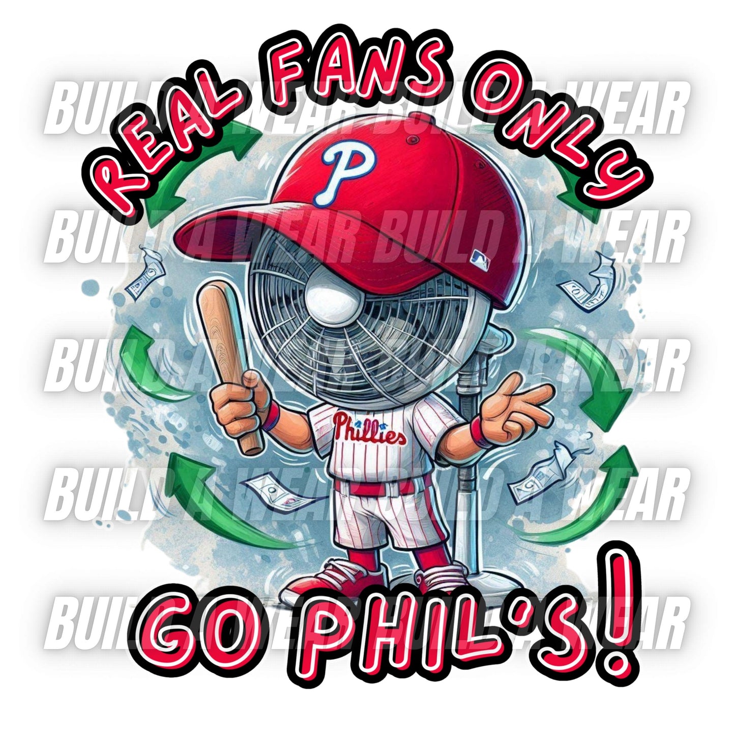 REAL FANS ONLY GO PHILS - DOWNLOADABLE PNG