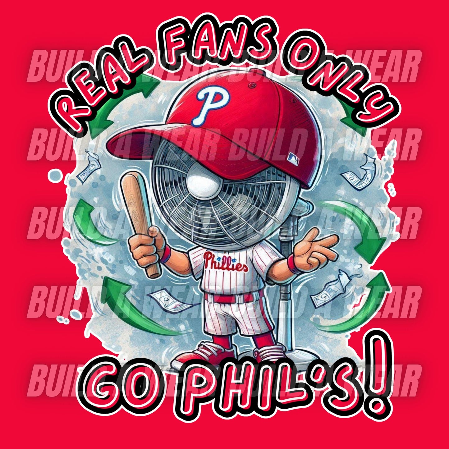 REAL FANS ONLY GO PHILS - DOWNLOADABLE PNG