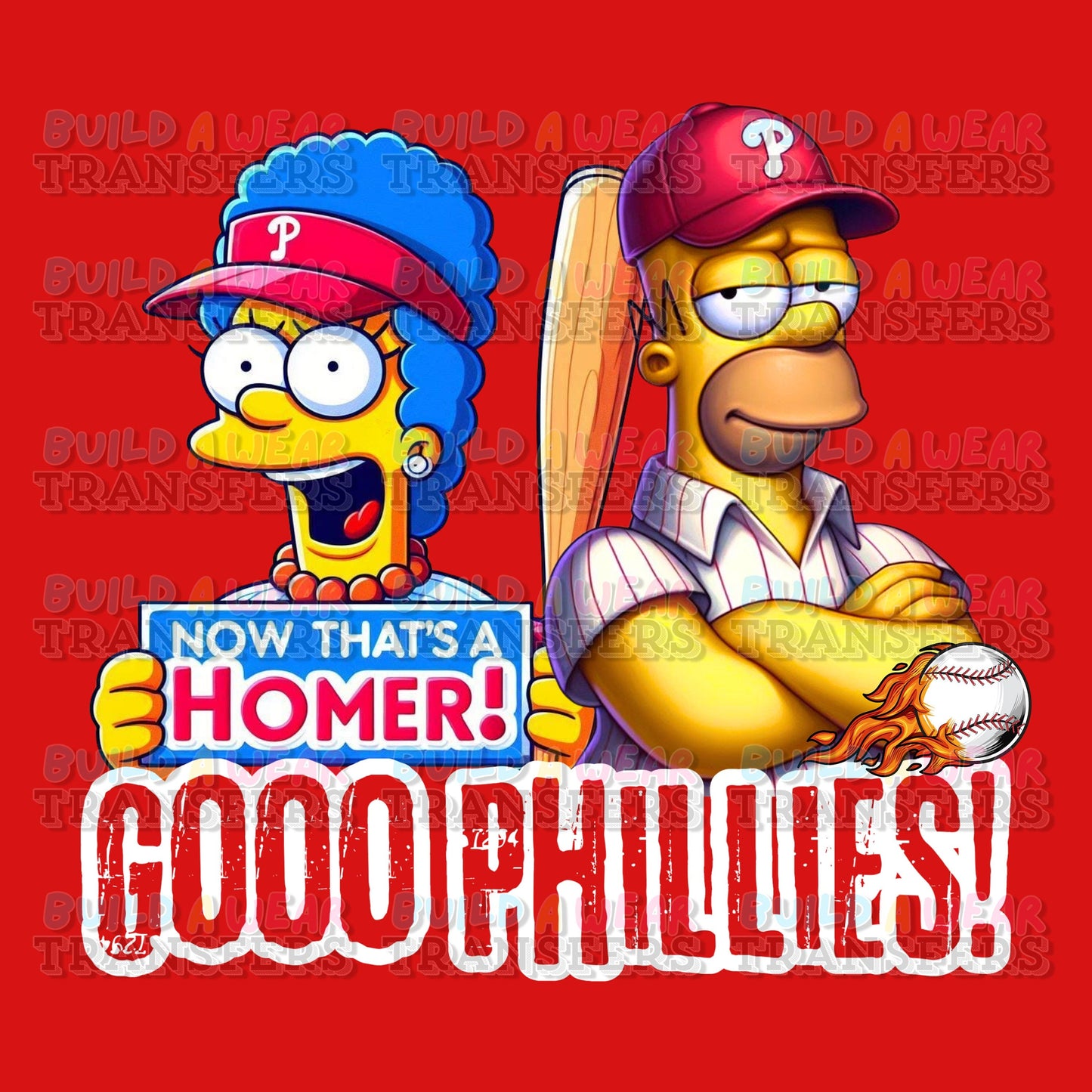 NOW THAT’S A HOMER - DOWNLOADABLE PNG - FT. Marge Simpson & Homer