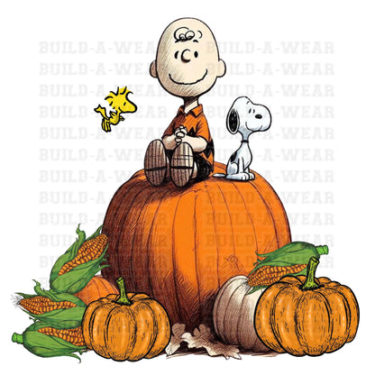 Great Pumpkin Believer - 2 Images Included For 1 Price! Classic Nostalgic PNG For Sublimation, DTF, Dtg & Uvdtf Printing!