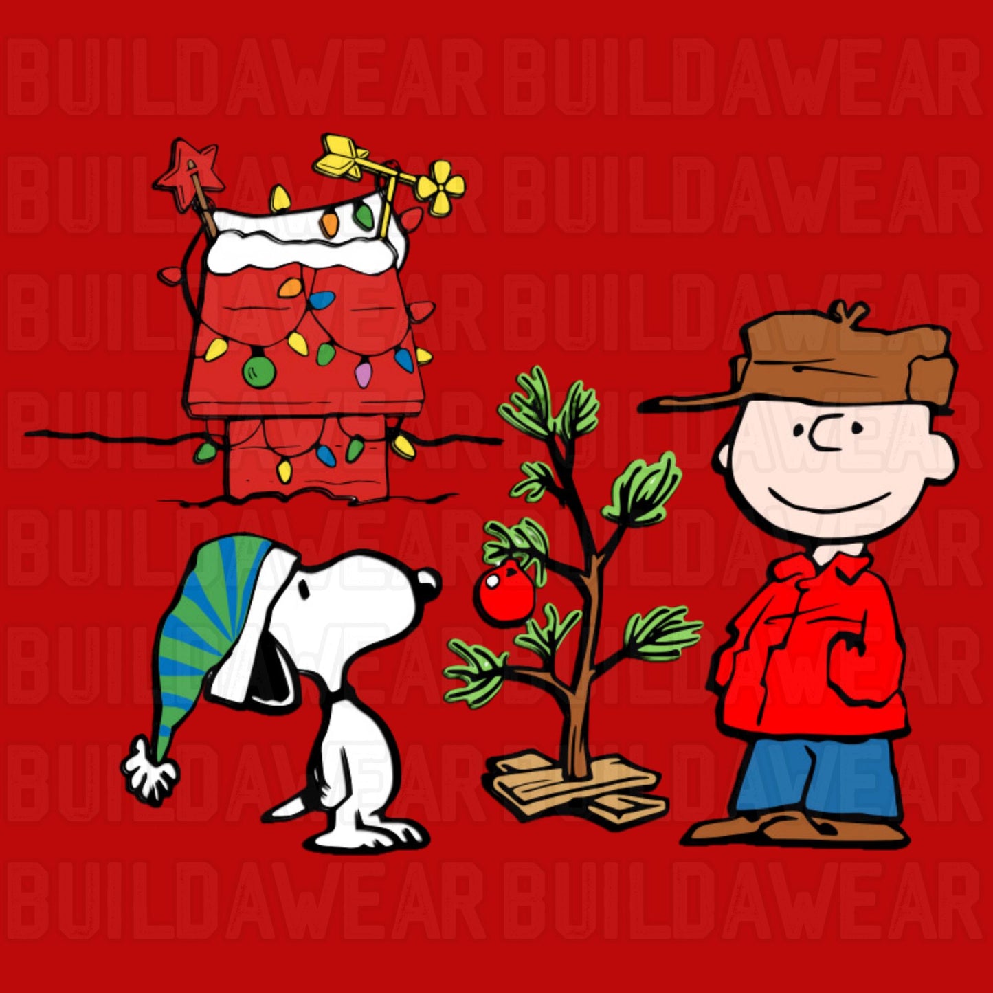 A CHARLIE BROWN  CHRISTMAS - DOWNLOADABLE PNG - 2 IMAGES