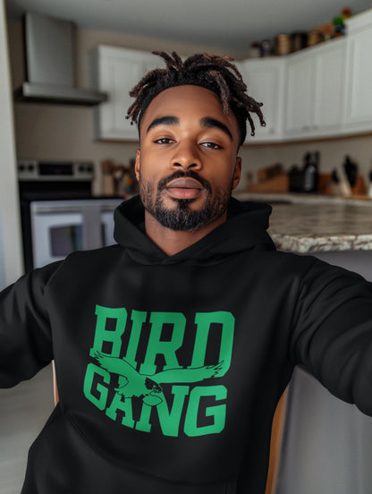 Bird Gang - Philadelphia Eagles Football Fans - Screen Print TRANSFERS - Kelly Green Color Print