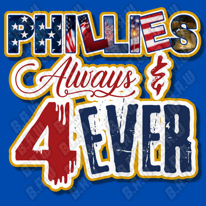 PHILLIES ALWAYS & 4EVER - DTF TRANSFERS