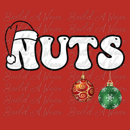 CHESTNUTS (Chest + Nuts) Funny Christmas Holidays couples gag gift - Fun humorous PNG For Sublimation, DTF, Dtg & Uvdtf Printing!