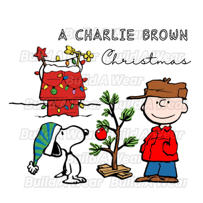 A CHARLIE BROWN  CHRISTMAS - DOWNLOADABLE PNG - 2 IMAGES