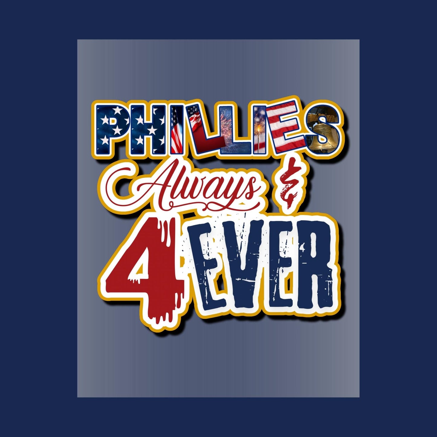 PHILLIES ALWAYS & 4EVER - DTF TRANSFERS