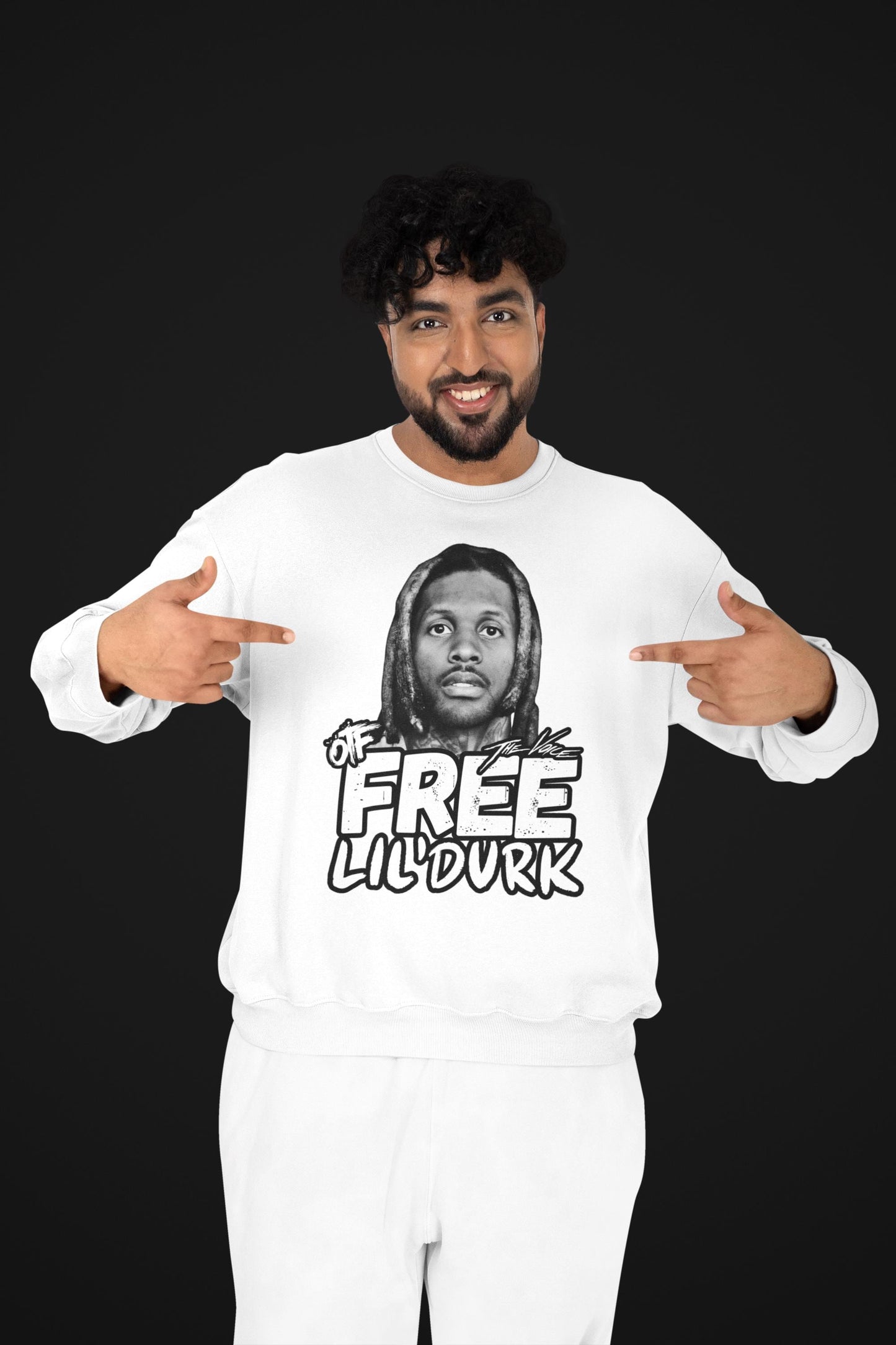 Free Lil’Durk - Friends Fam & Fan Support Sweatshirts!!